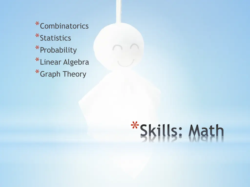 combinatorics statistics probability linear