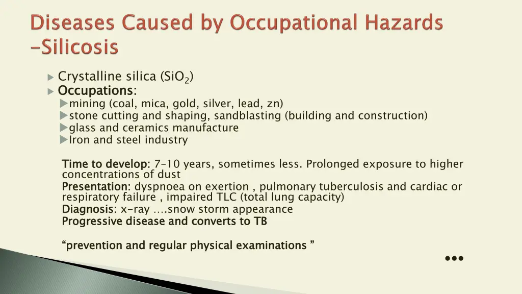 crystalline silica sio 2 occupations mining coal