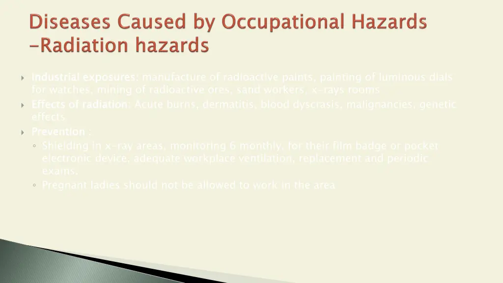 industrial exposures for watches mining