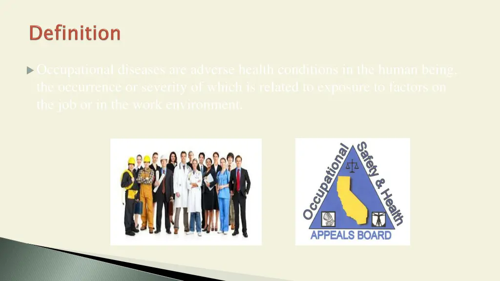 occupational diseases are adverse health