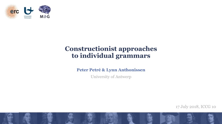 constructionist approaches to individual grammars