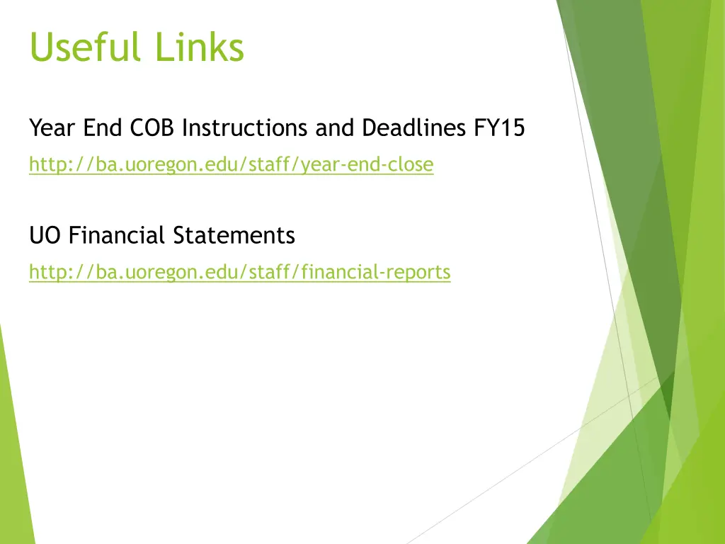 useful links