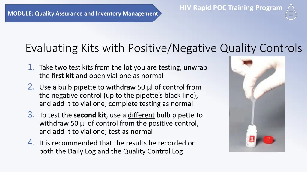 hiv rapid poc training program 13