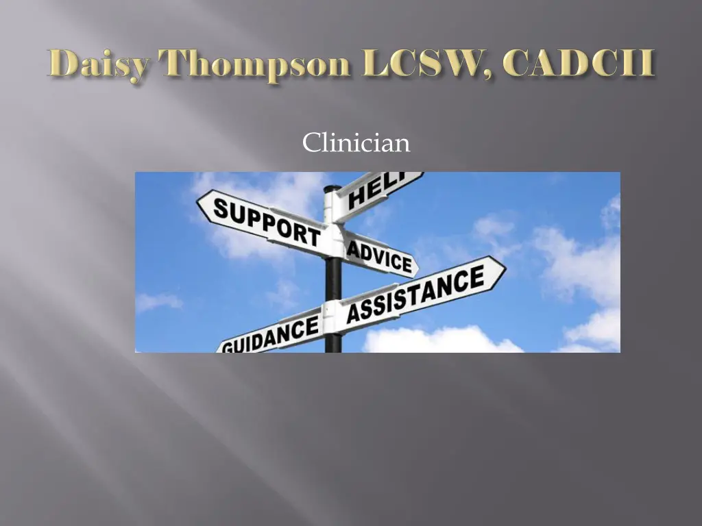 clinician