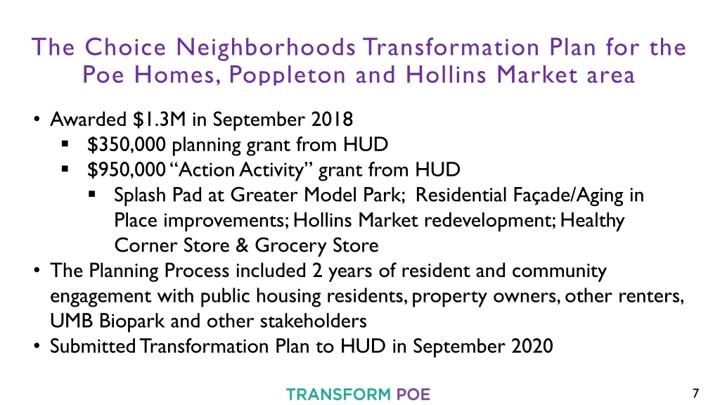 the choice neighborhoods transformation plan