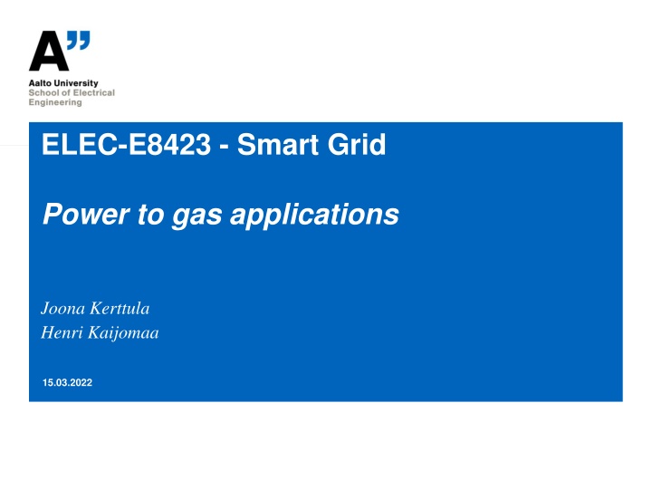 elec e8423 smart grid