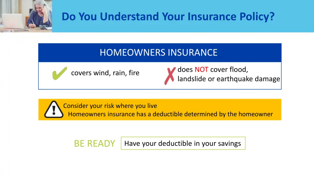 do you understand your insurance policy