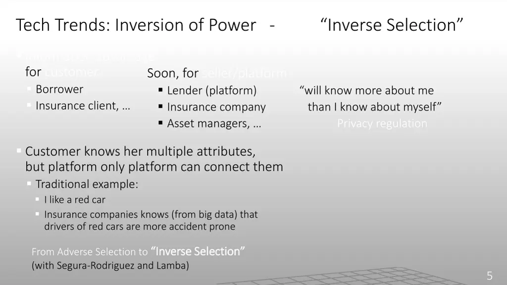 tech trends inversion of power