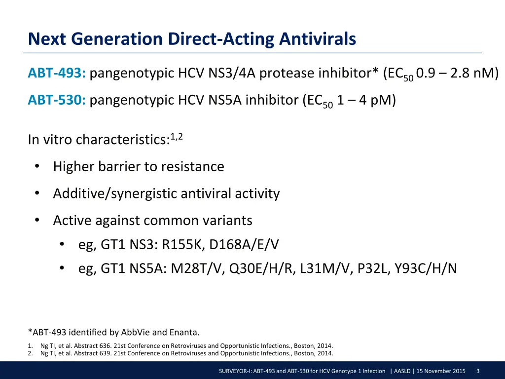 next generation direct acting antivirals