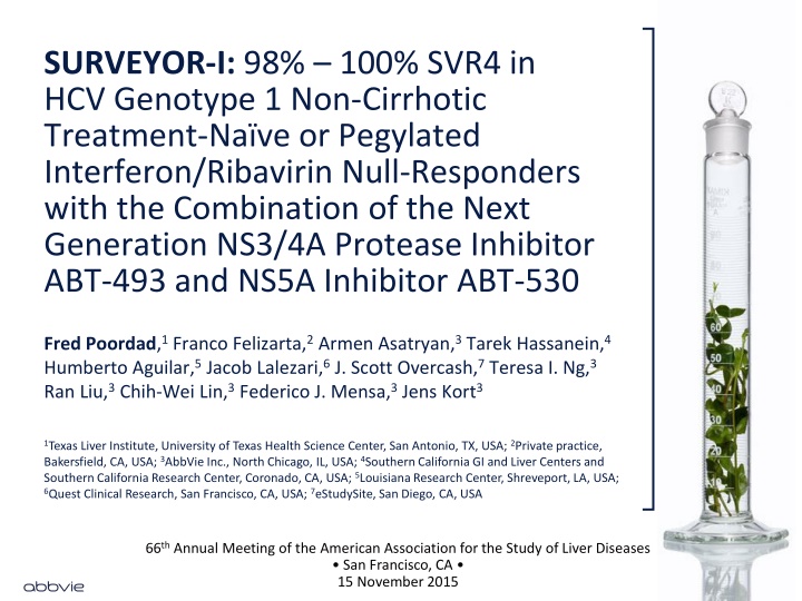 surveyor i 98 100 svr4 in hcv genotype