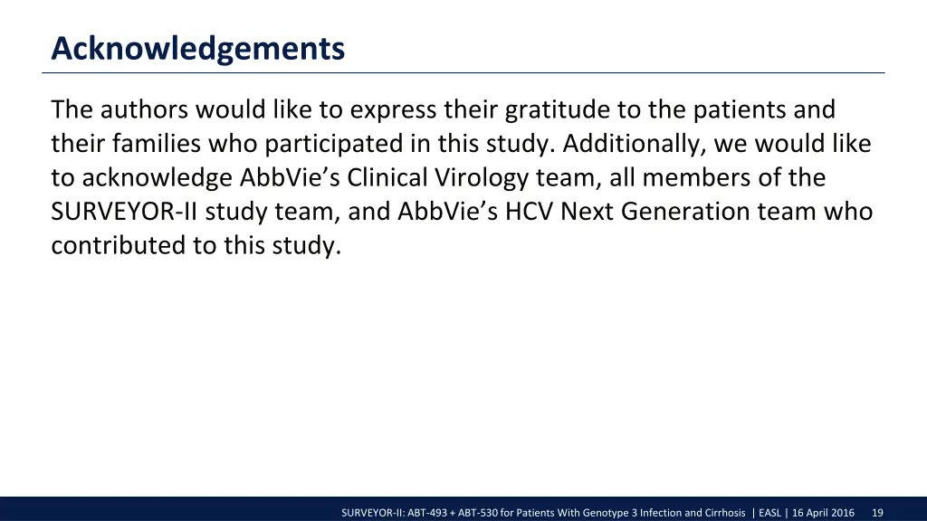 acknowledgements