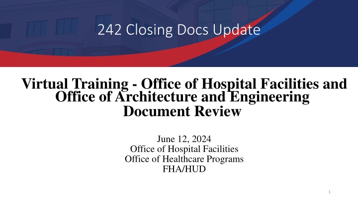 242 closing docs update