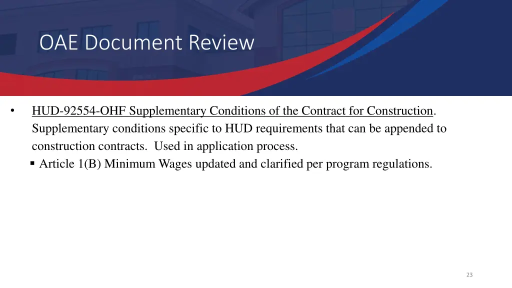 oae document review 10