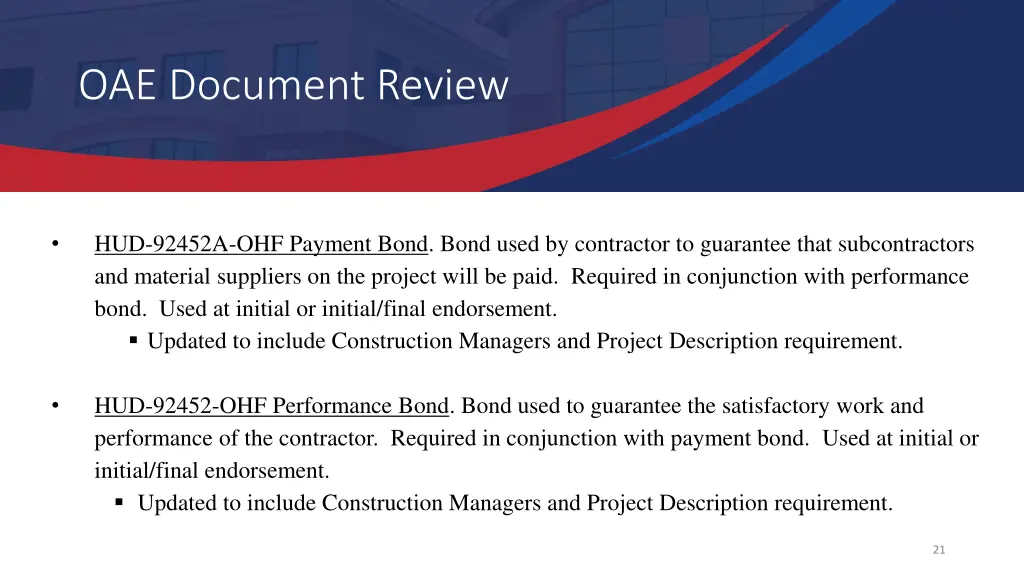 oae document review 8