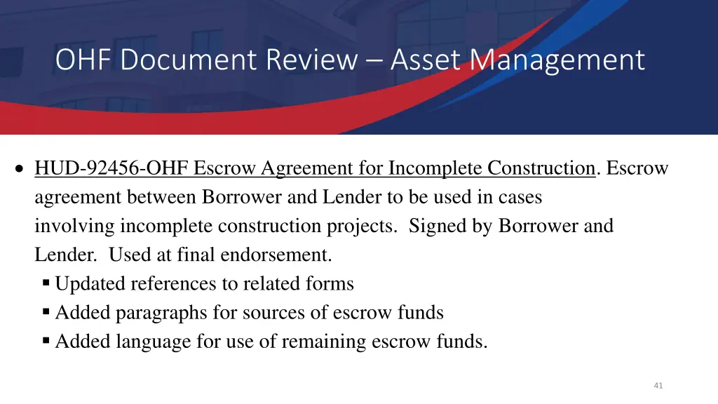ohf document review asset management 17