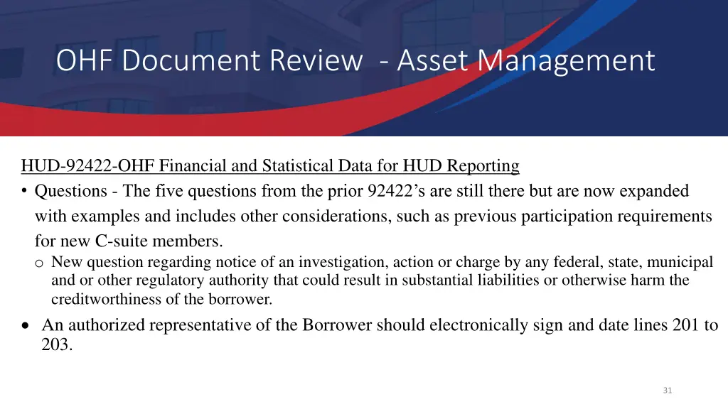 ohf document review asset management 7