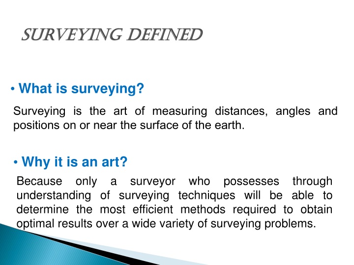 what is surveying