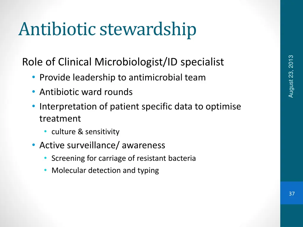 antibiotic stewardship