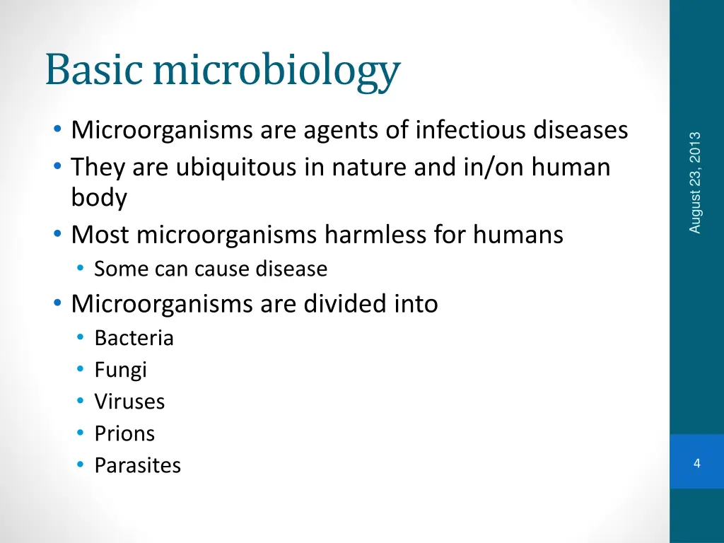 basic microbiology