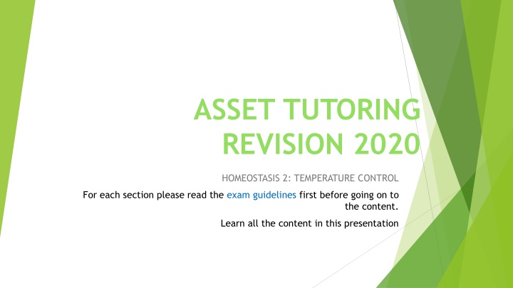 asset tutoring revision 2020