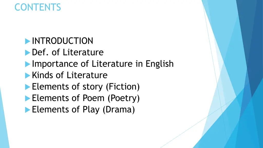 contents