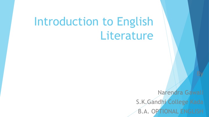 introduction to english