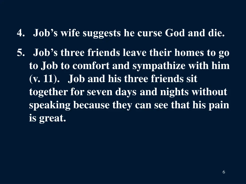 4 job s wife suggests he curse god and die