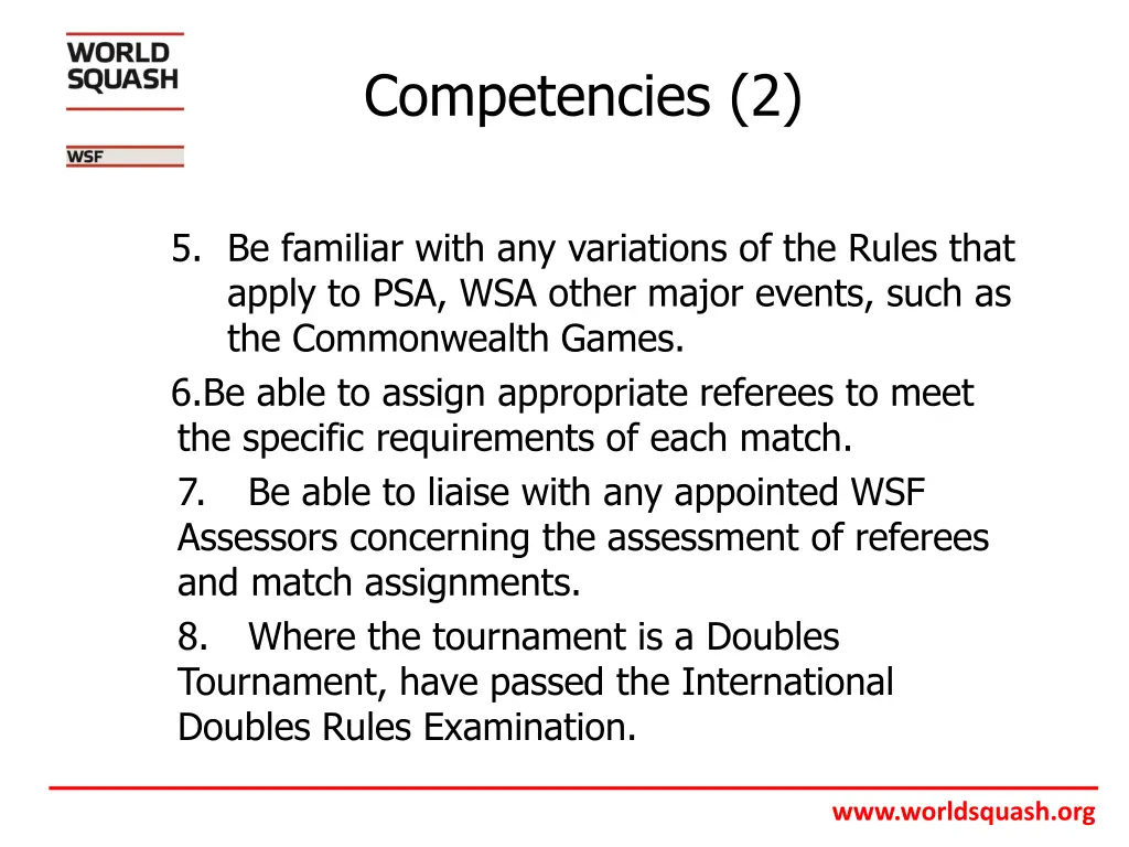 competencies 2
