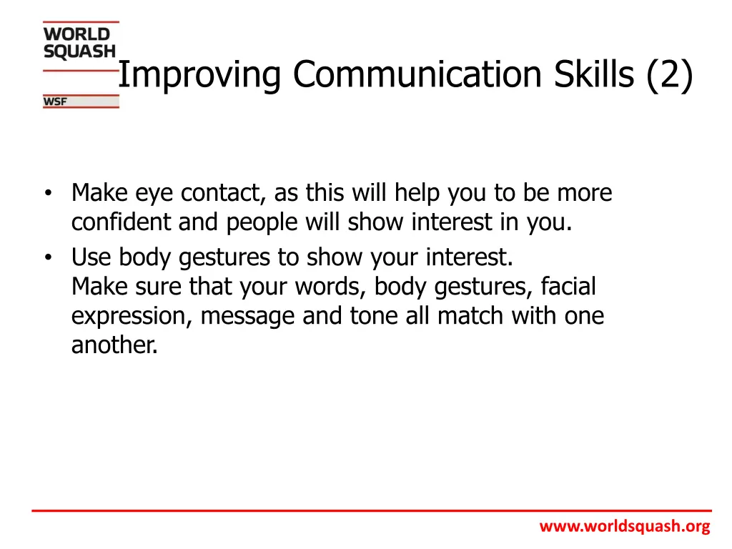 improving communication skills 2