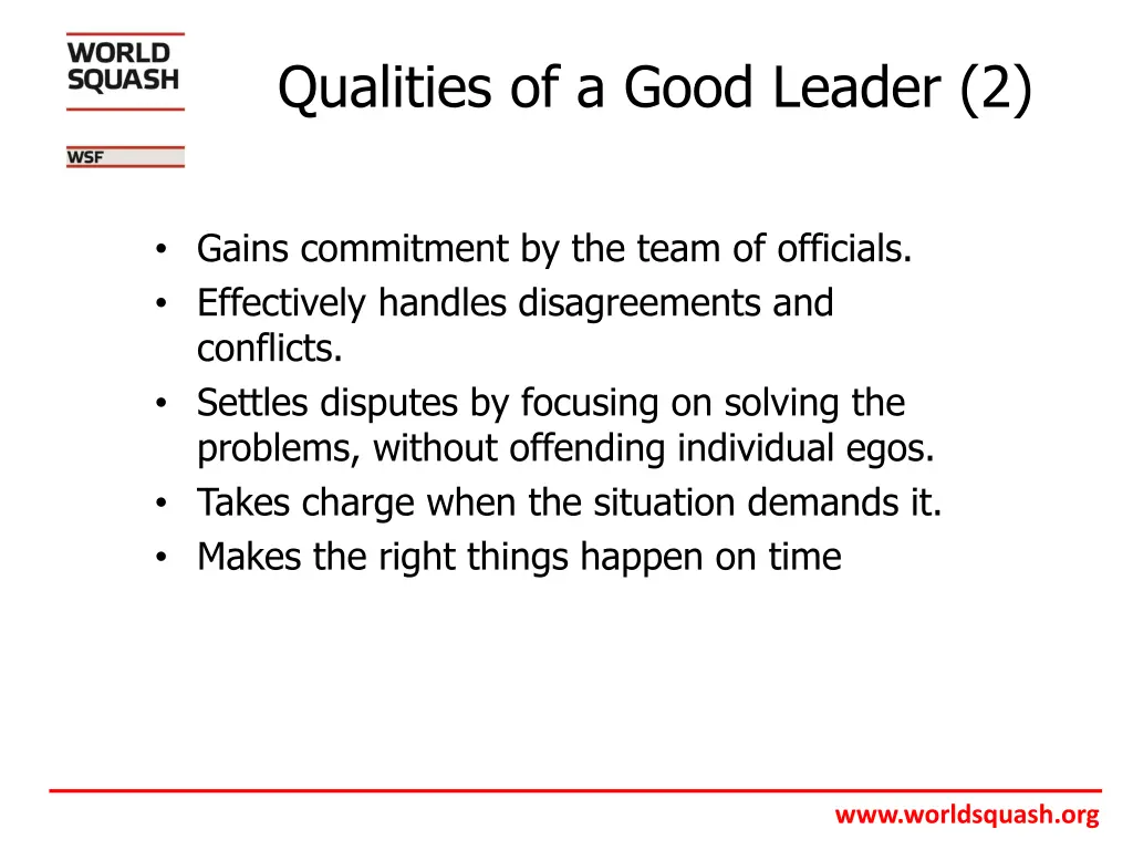 qualities of a good leader 2