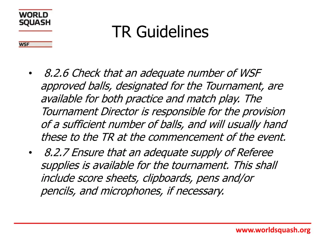 tr guidelines 6