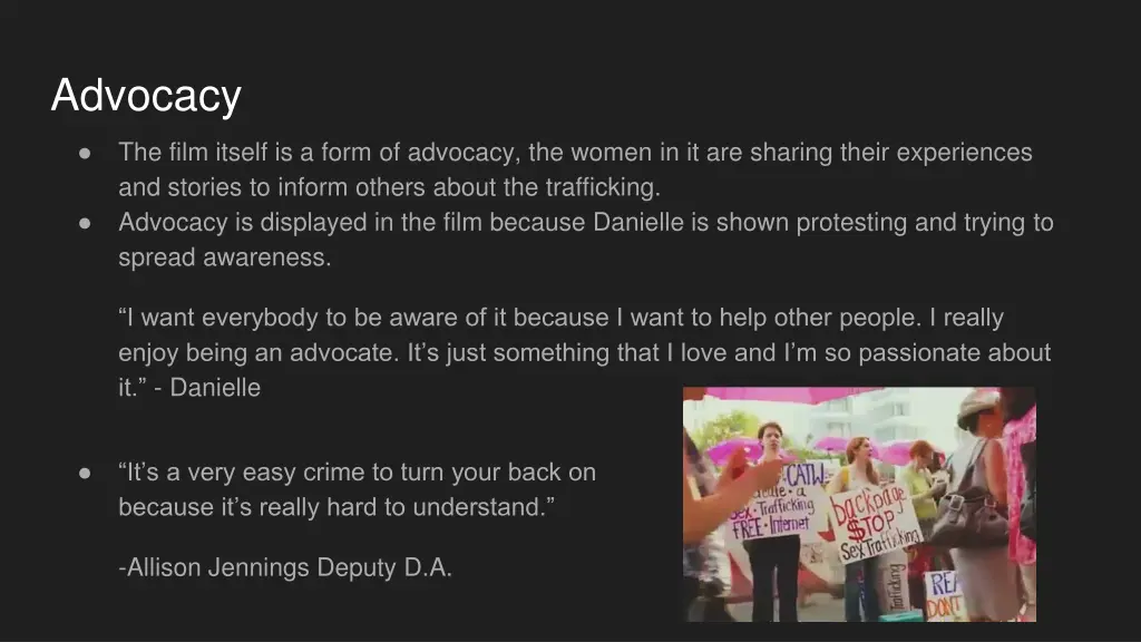 advocacy