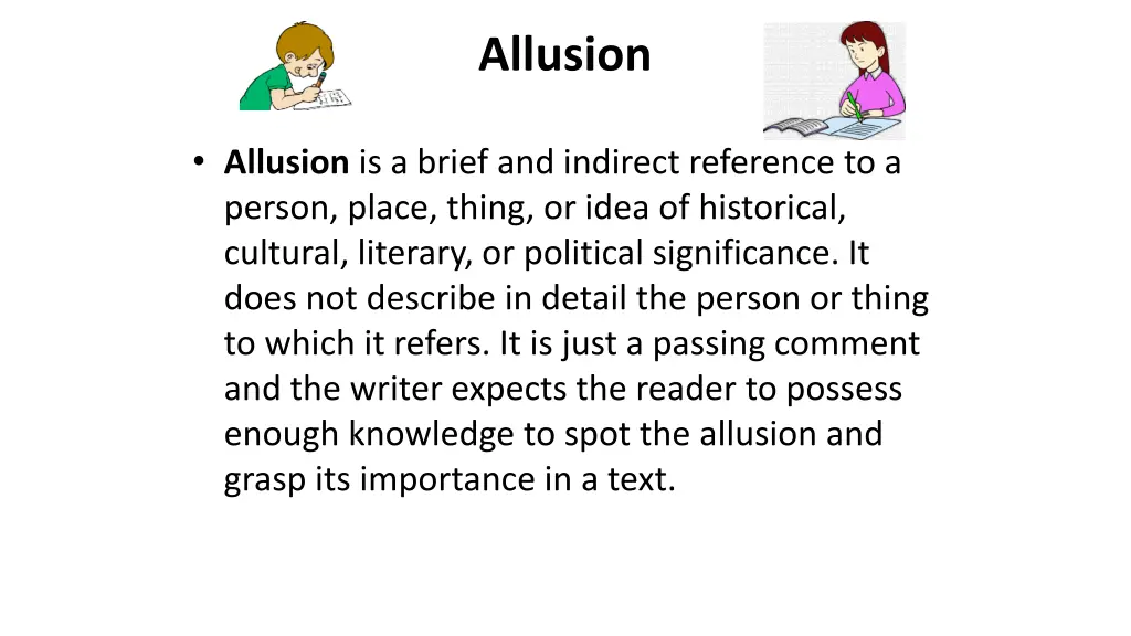 allusion