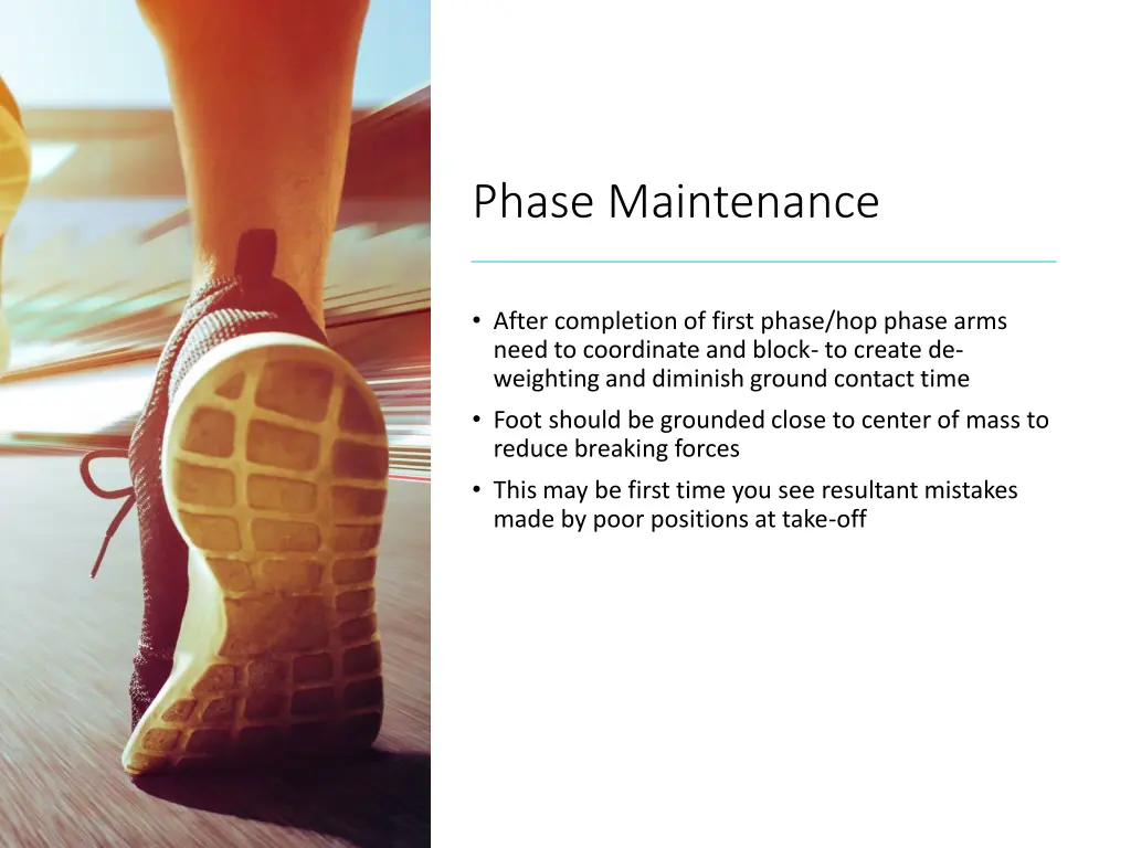phase maintenance