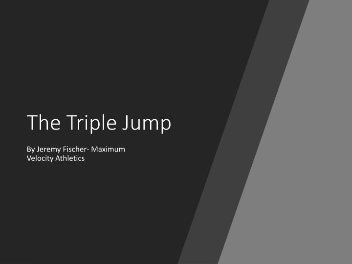 the triple jump