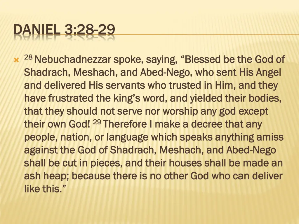 daniel 3 28 29