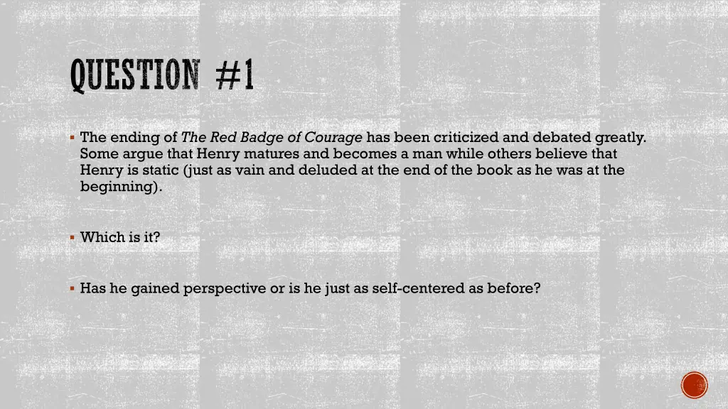 question 1