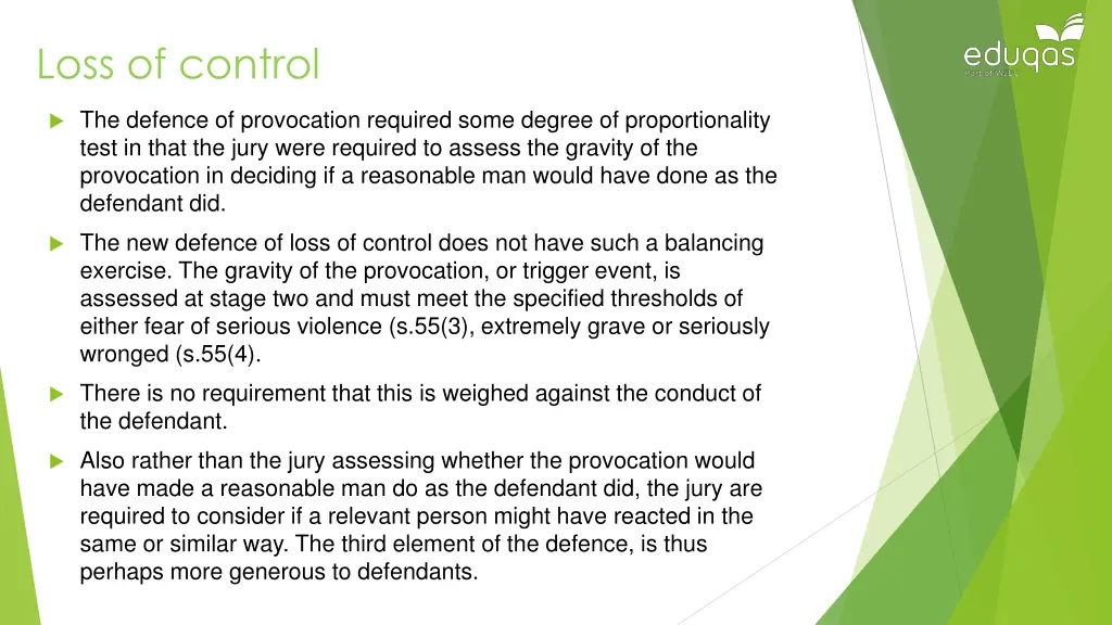loss of control 11