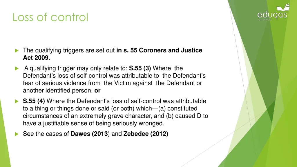 loss of control 5