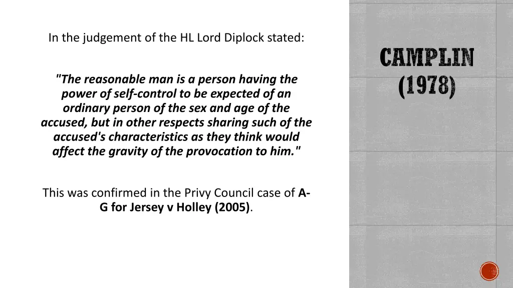 in the judgement of the hl lord diplock stated