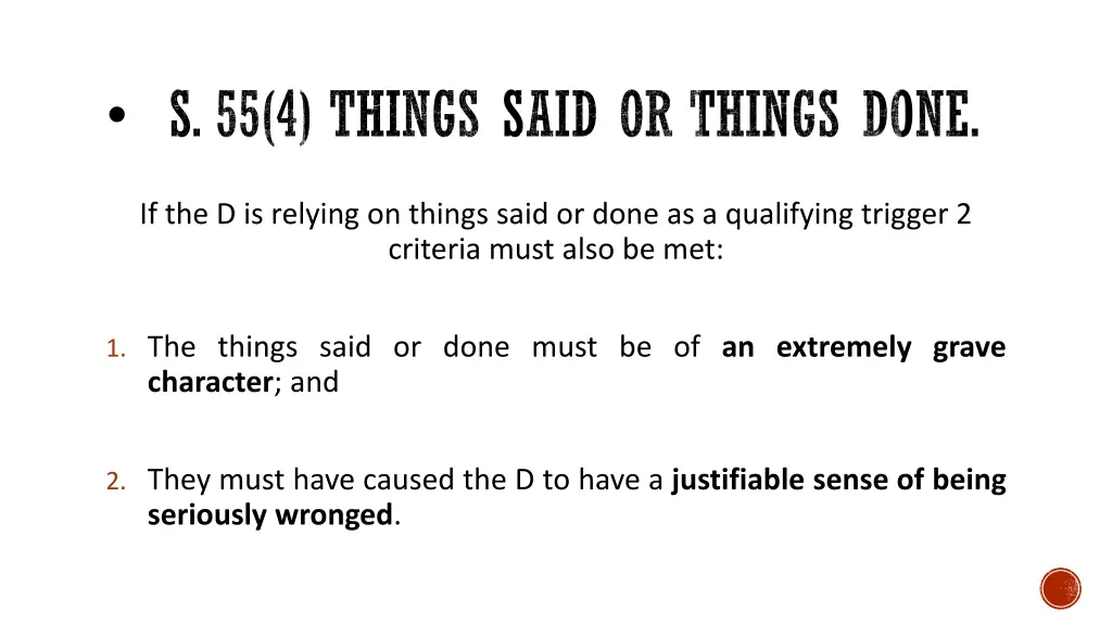 s 55 4 things said or things done
