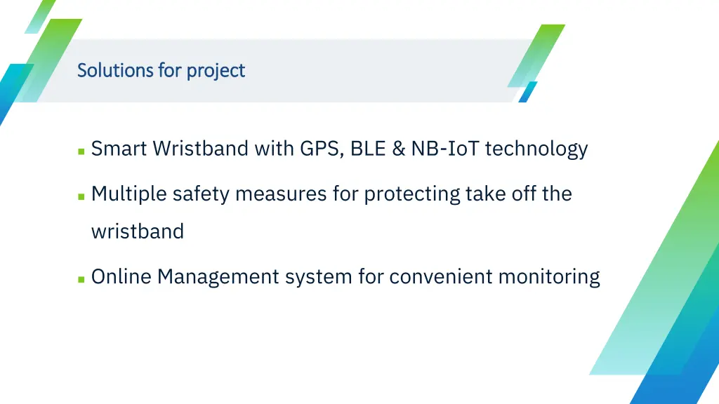 solutions for project solutions for project