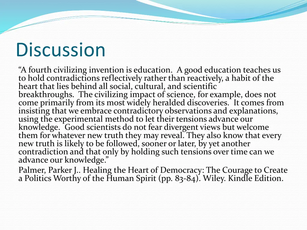 discussion