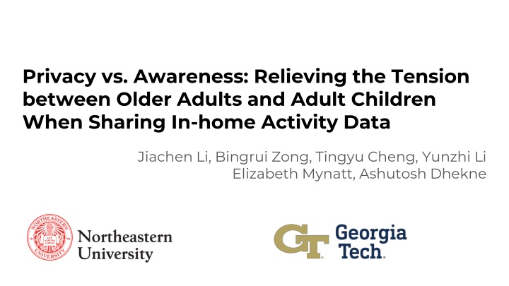 privacy vs awareness relieving the tension