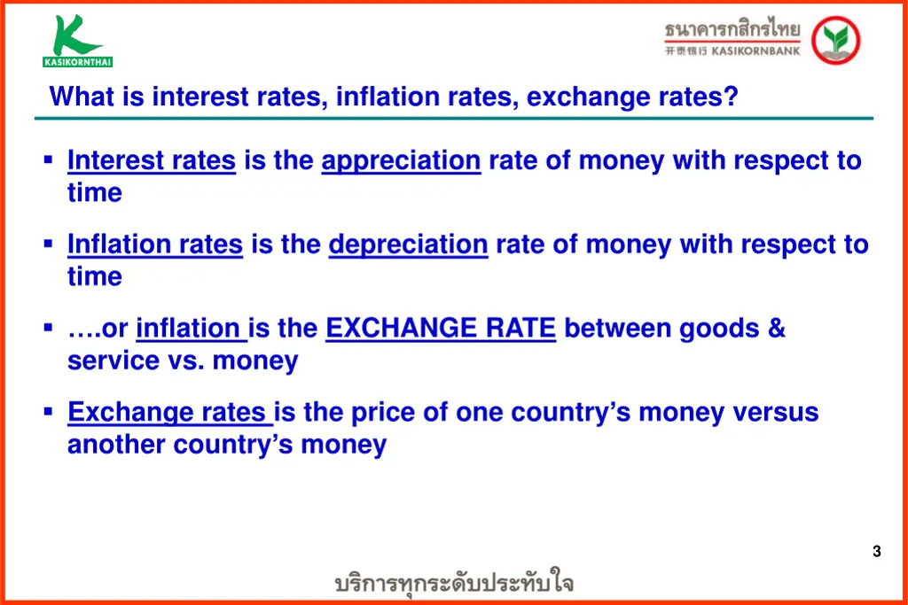 what is interest rates inflation rates exchange