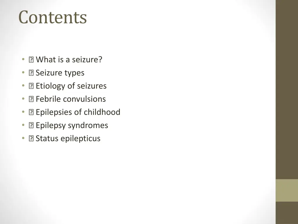 contents