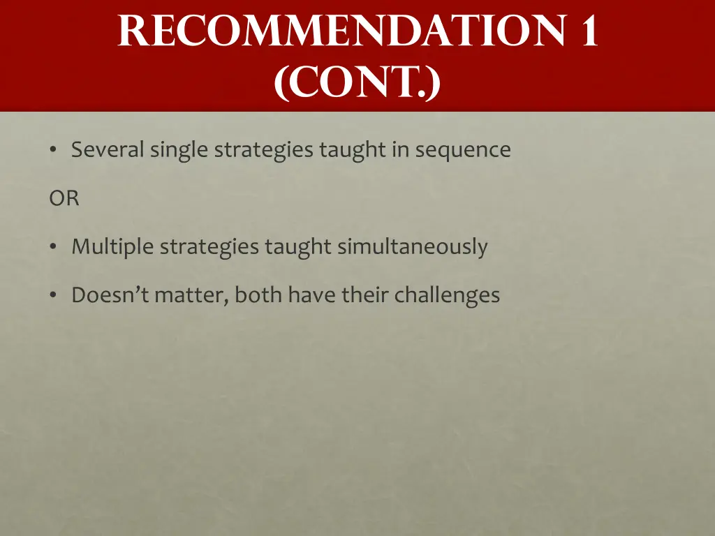 recommendation 1 cont 3