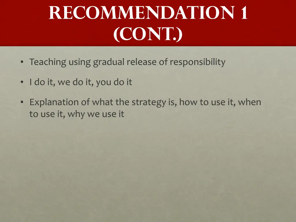 recommendation 1 cont 4