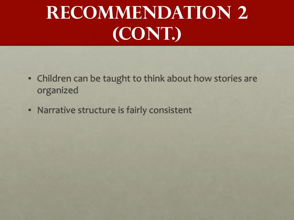 recommendation 2 cont 2