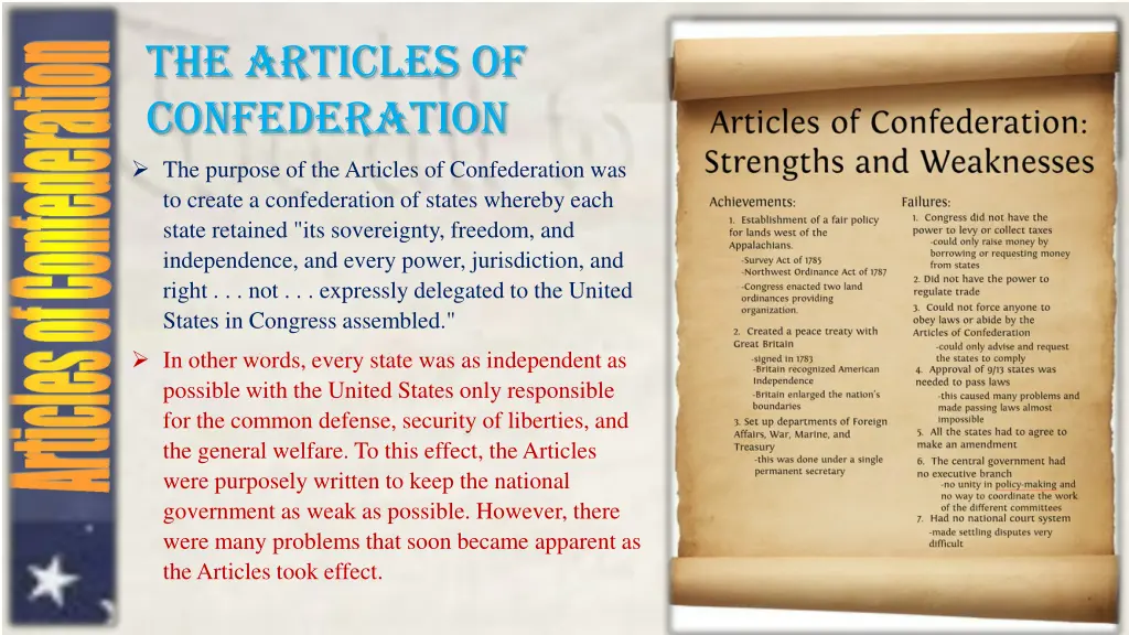 the articles of confederation 5